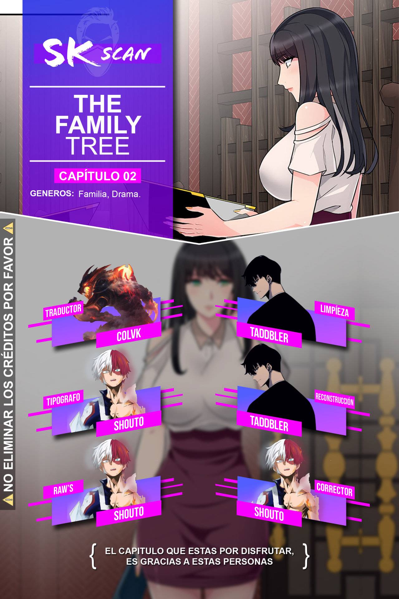 Family Tree Raw Chapter 2 Page 1