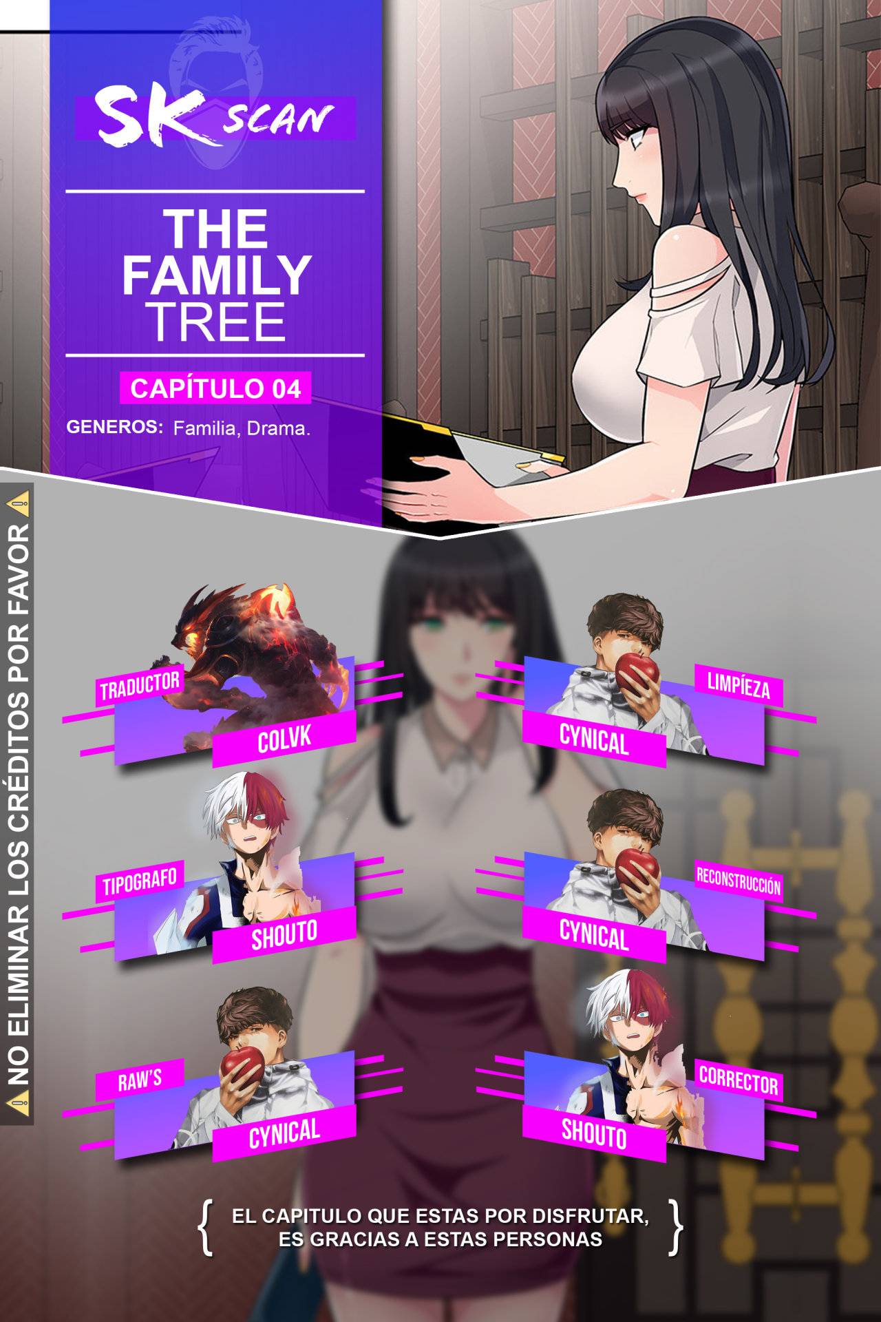 Family Tree Raw Chapter 4 Page 1
