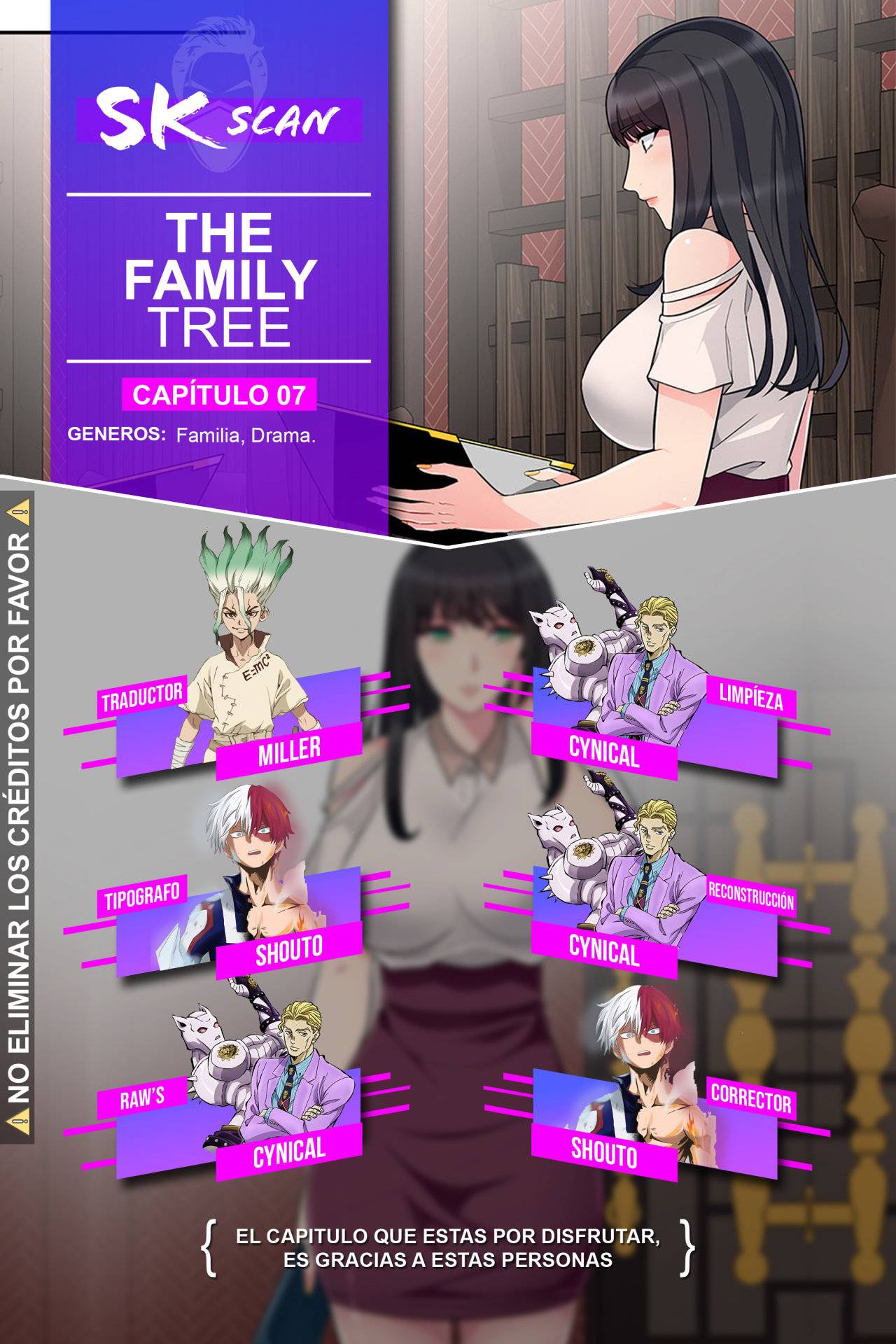 Family Tree Raw Chapter 7 Page 1