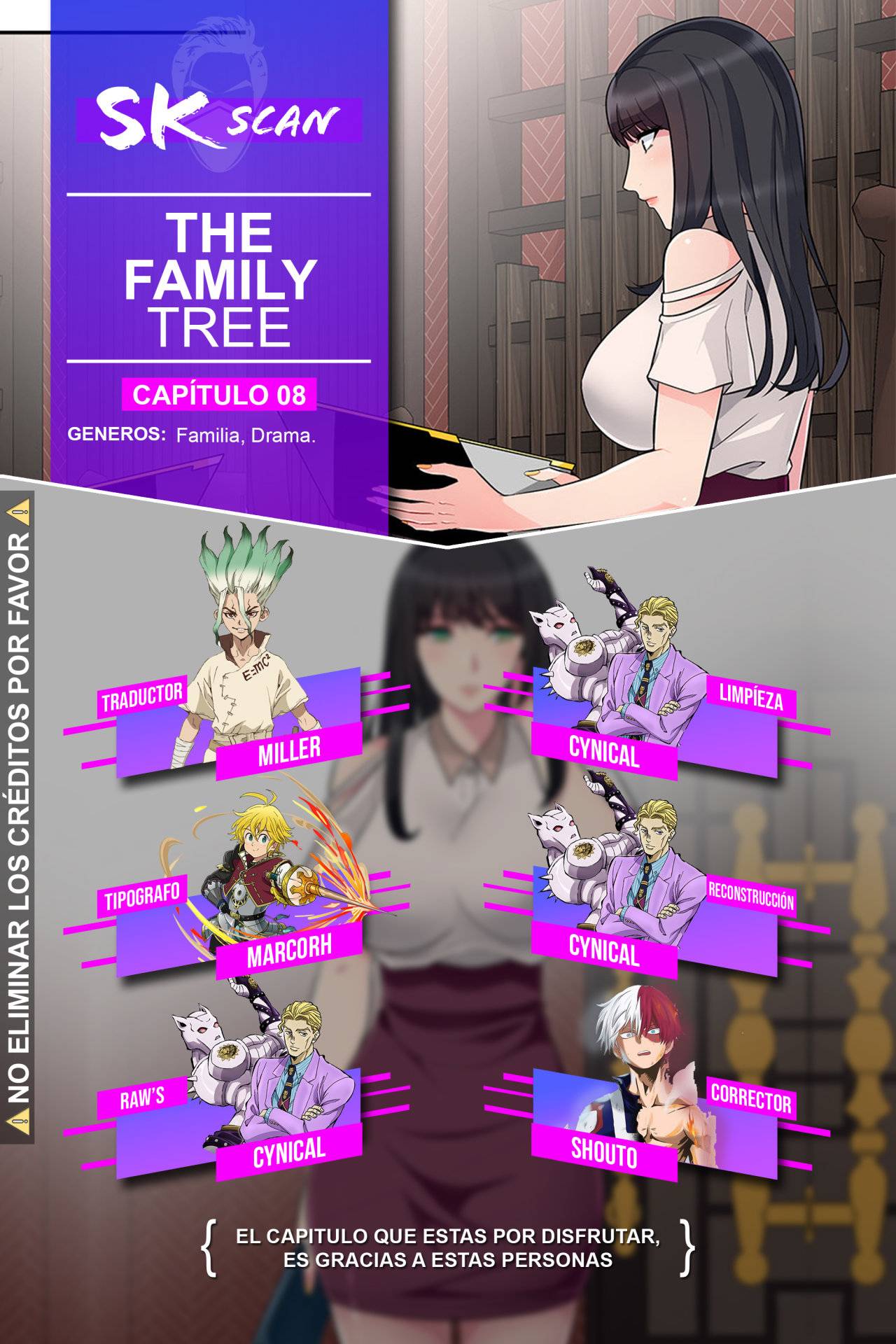 Family Tree Raw Chapter 8 Page 1
