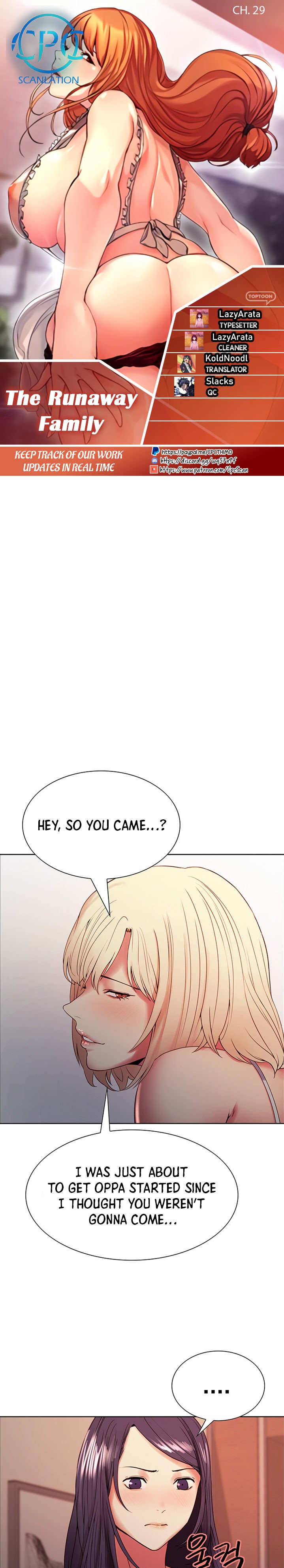 The Runaway Family Chapter 29 Page 1