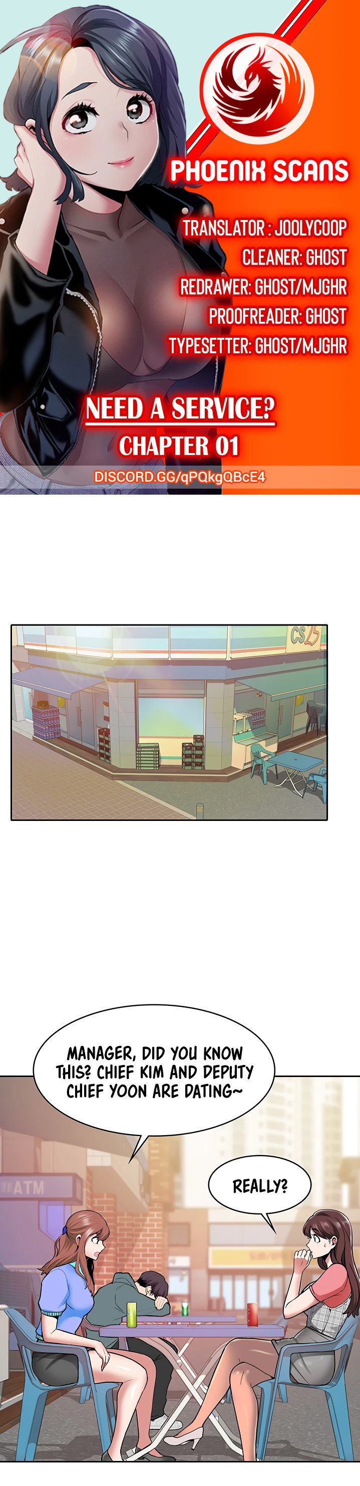 Need A Service? Chapter 1 Page 1