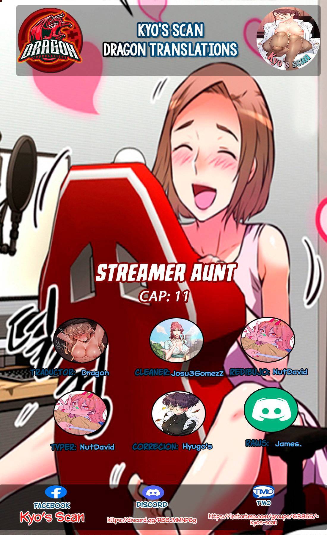 Streamer Aunt RAW Chapter 11 Page 1