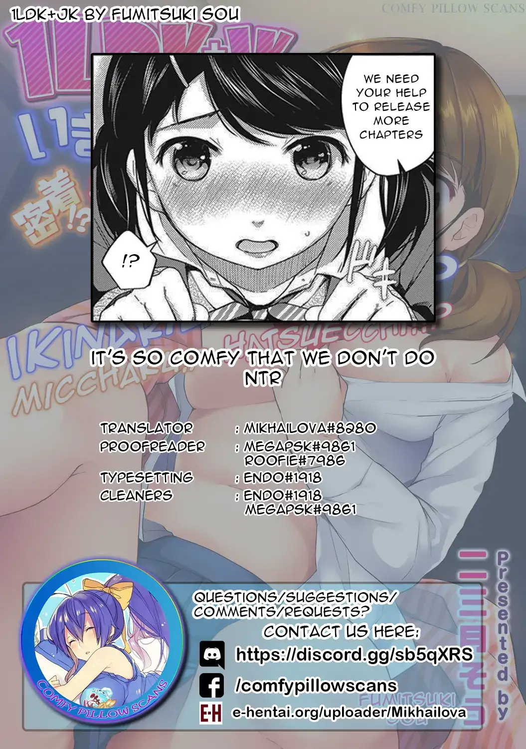 1LDK JK Ikinari Doukyo? Micchaku!? Hatsu Ecchi!!? Chapter 1 Page 26