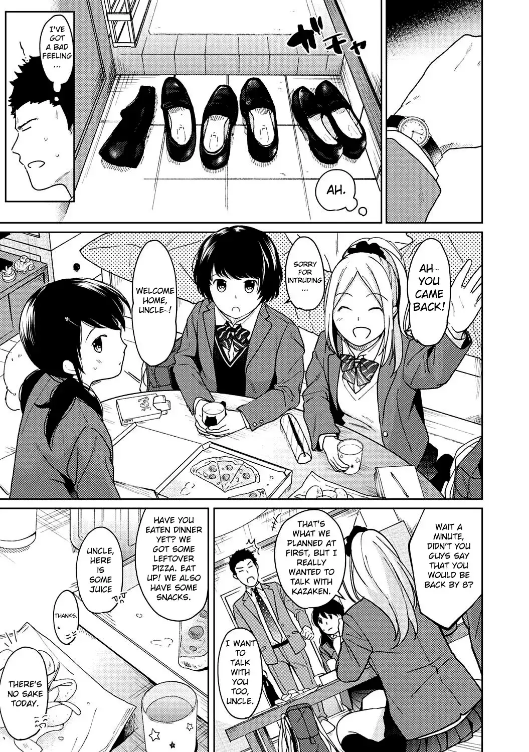 1LDK JK Ikinari Doukyo? Micchaku!? Hatsu Ecchi!!? Chapter 11 Page 4