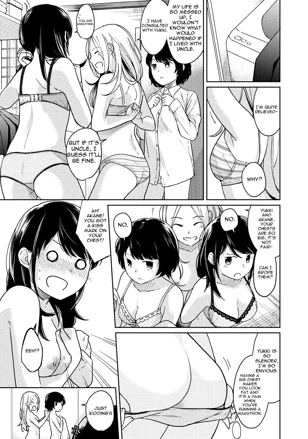 1LDK JK Ikinari Doukyo? Micchaku!? Hatsu Ecchi!!? Chapter 11 Page 6