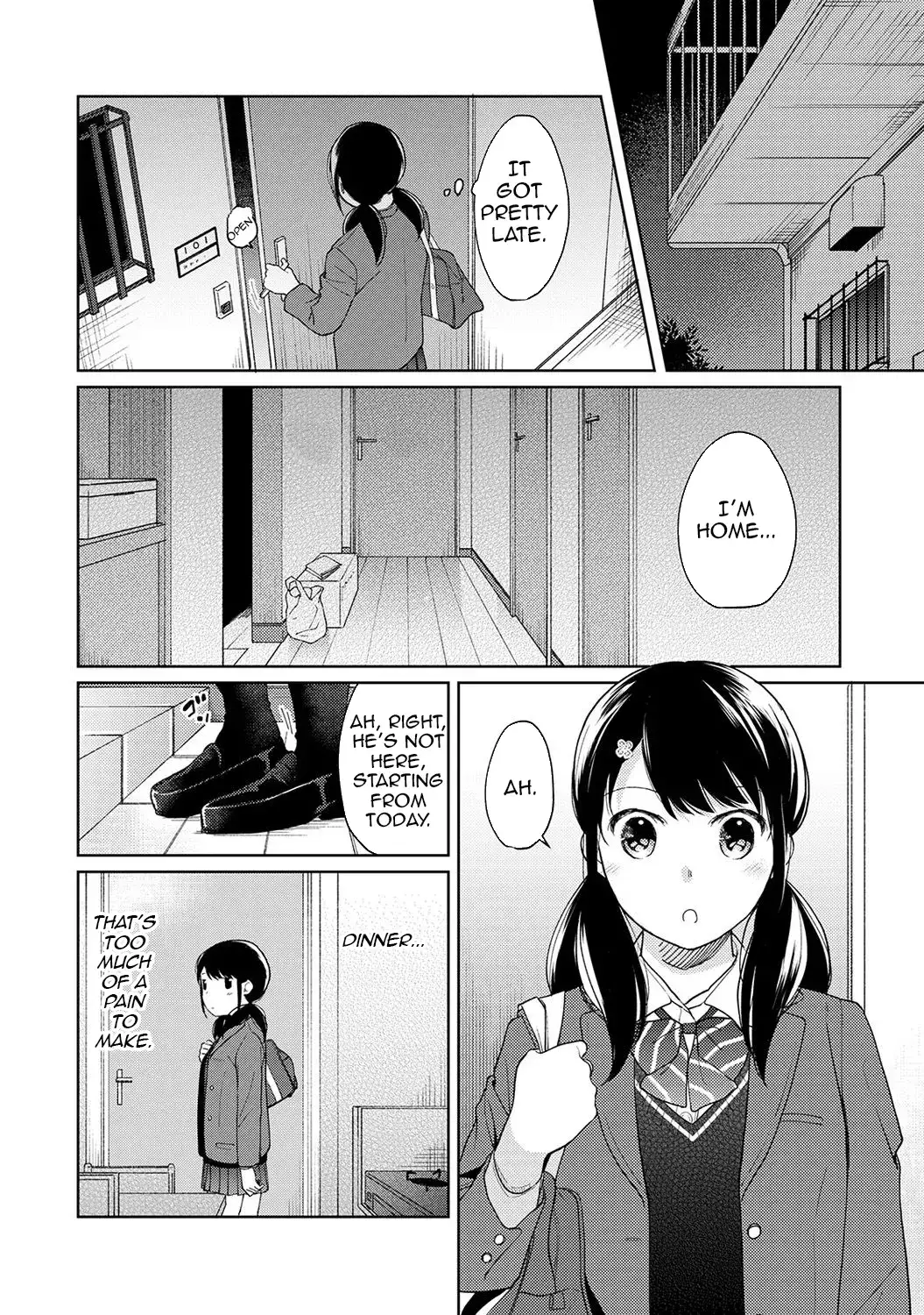 1LDK JK Ikinari Doukyo? Micchaku!? Hatsu Ecchi!!? Chapter 14 Page 5