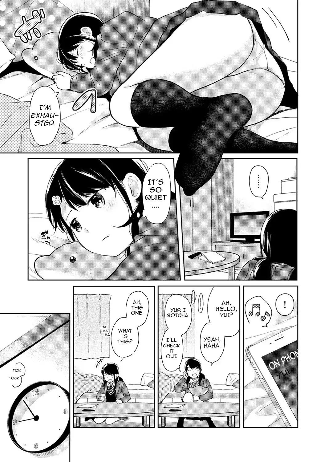 1LDK JK Ikinari Doukyo? Micchaku!? Hatsu Ecchi!!? Chapter 14 Page 6