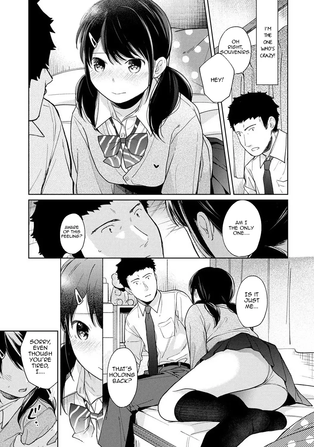 1LDK JK Ikinari Doukyo? Micchaku!? Hatsu Ecchi!!? Chapter 15 Page 14