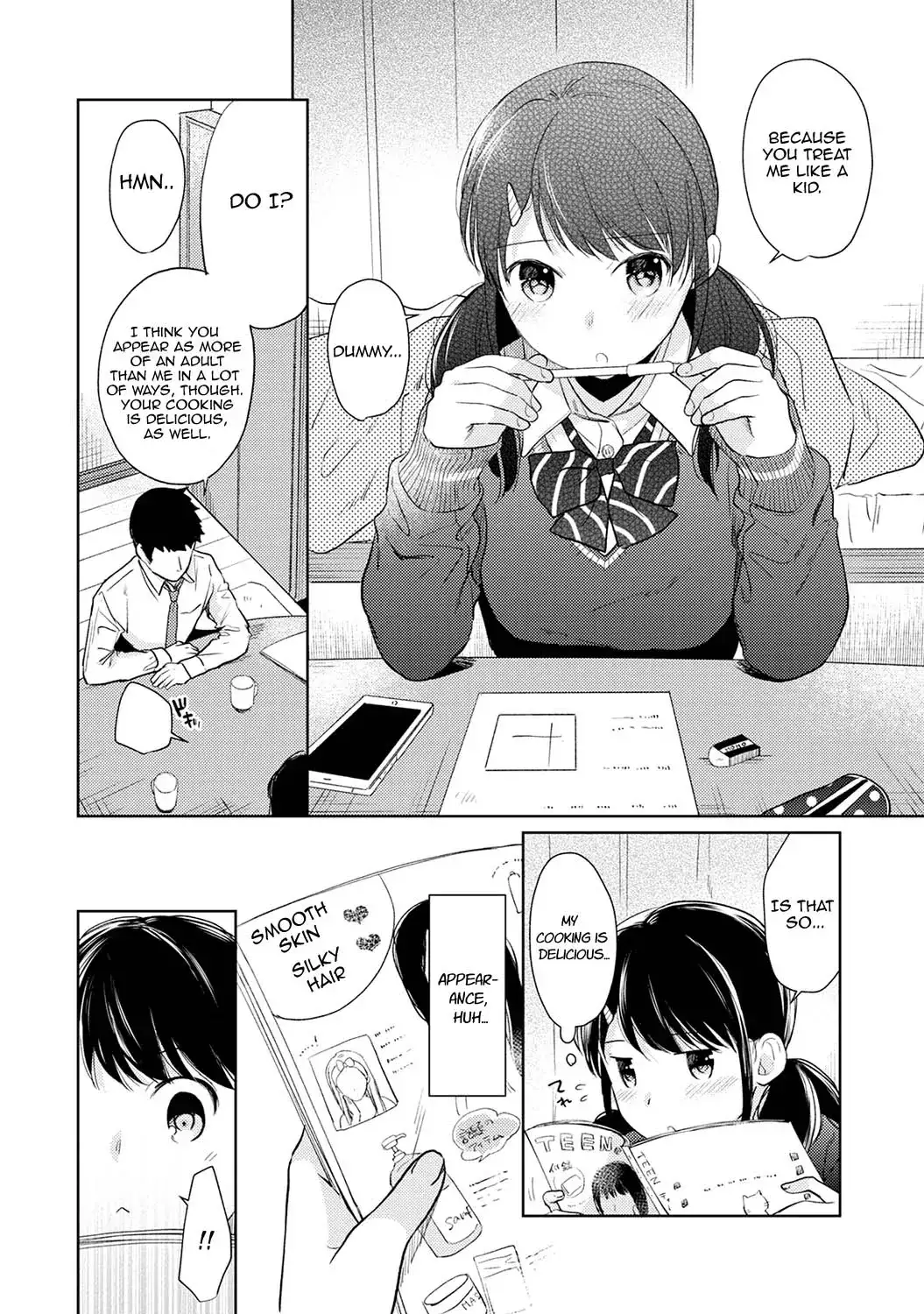 1LDK JK Ikinari Doukyo? Micchaku!? Hatsu Ecchi!!? Chapter 16 Page 13