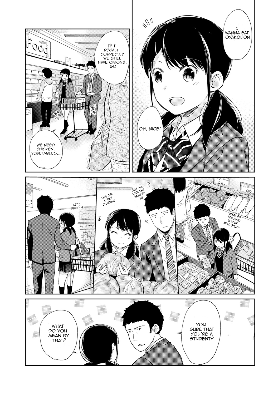 1LDK JK Ikinari Doukyo? Micchaku!? Hatsu Ecchi!!? Chapter 17 Page 4