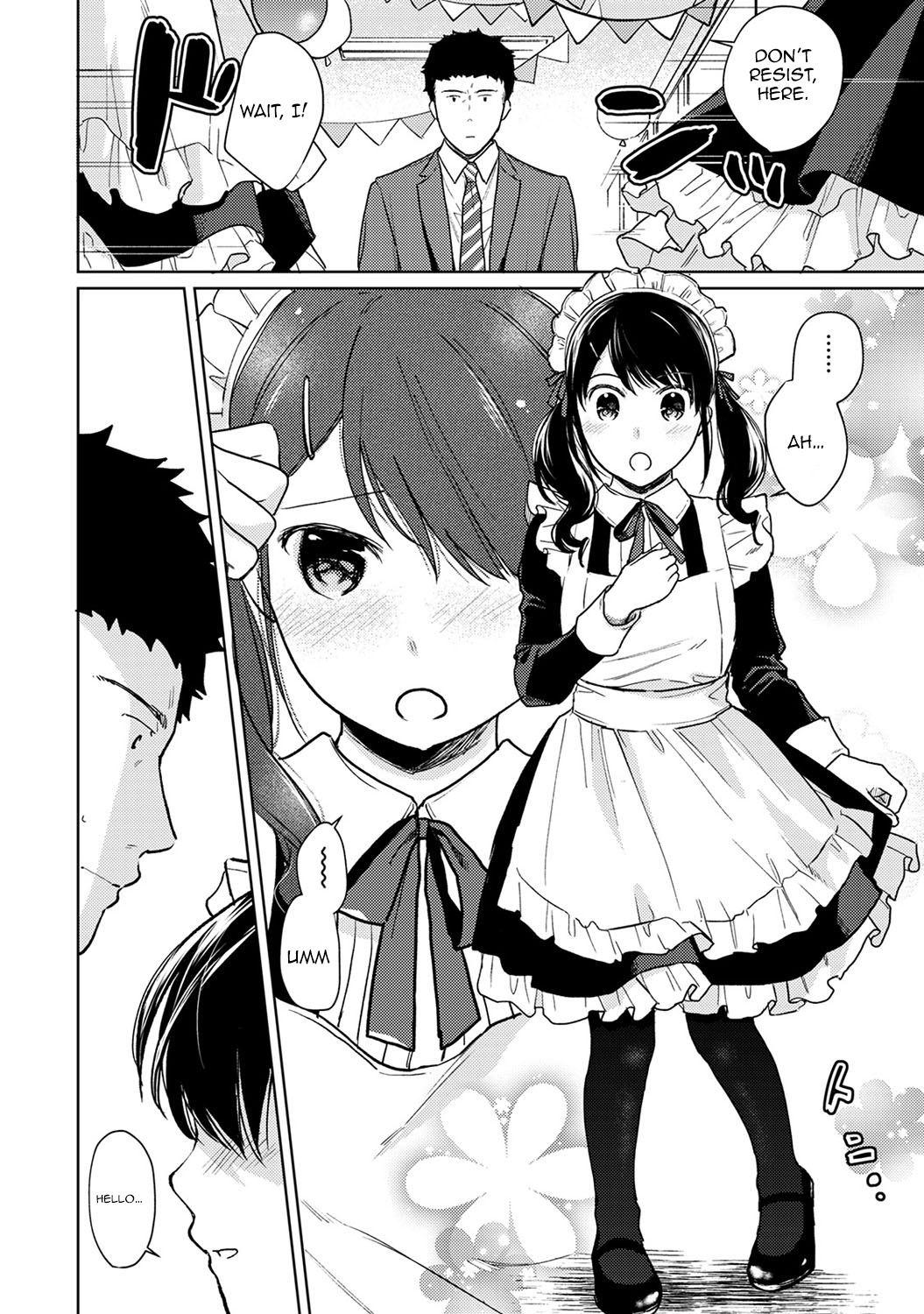 1LDK JK Ikinari Doukyo? Micchaku!? Hatsu Ecchi!!? Chapter 19 Page 3