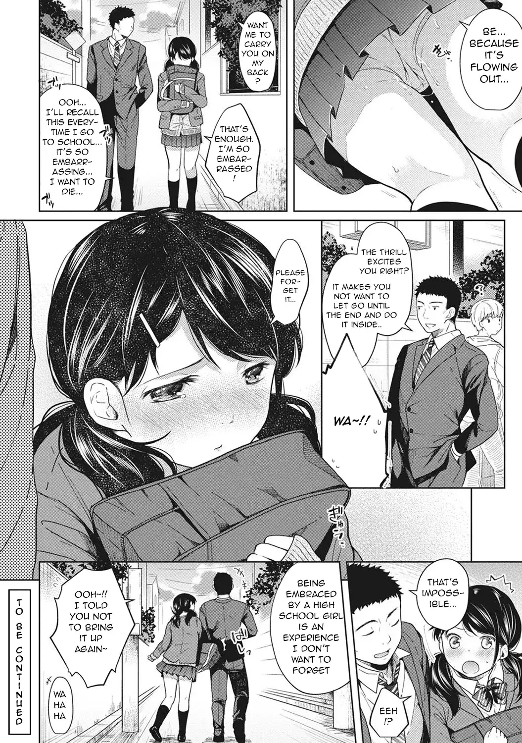 1LDK JK Ikinari Doukyo? Micchaku!? Hatsu Ecchi!!? Chapter 2 Page 25