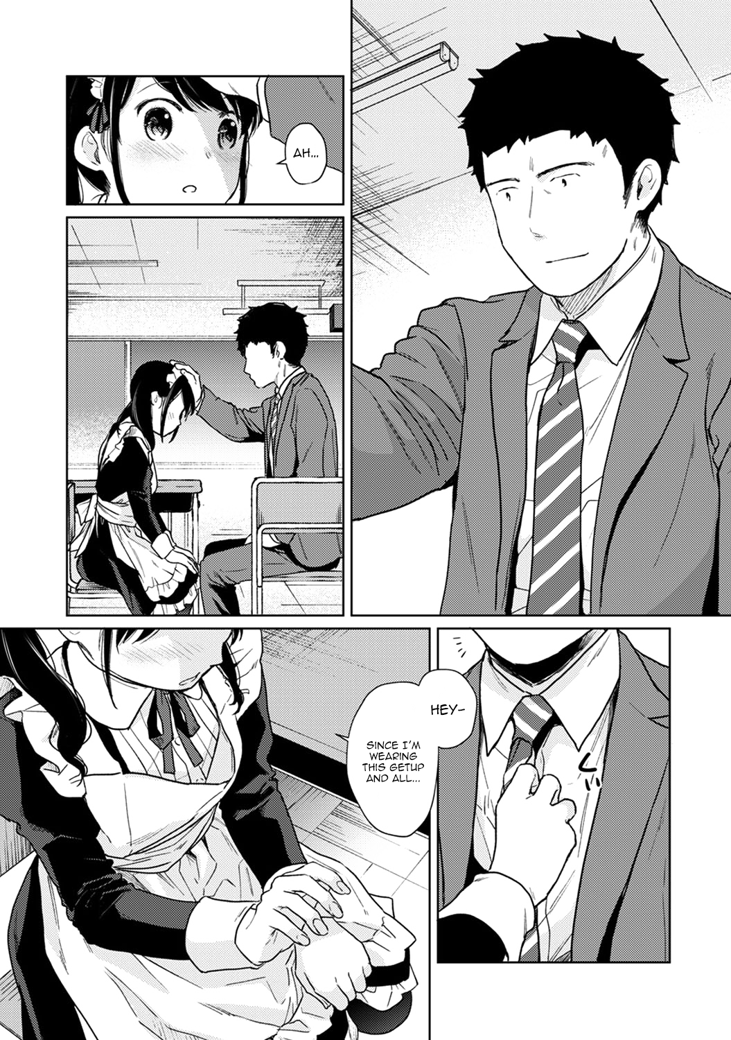 1LDK JK Ikinari Doukyo? Micchaku!? Hatsu Ecchi!!? Chapter 20 Page 12