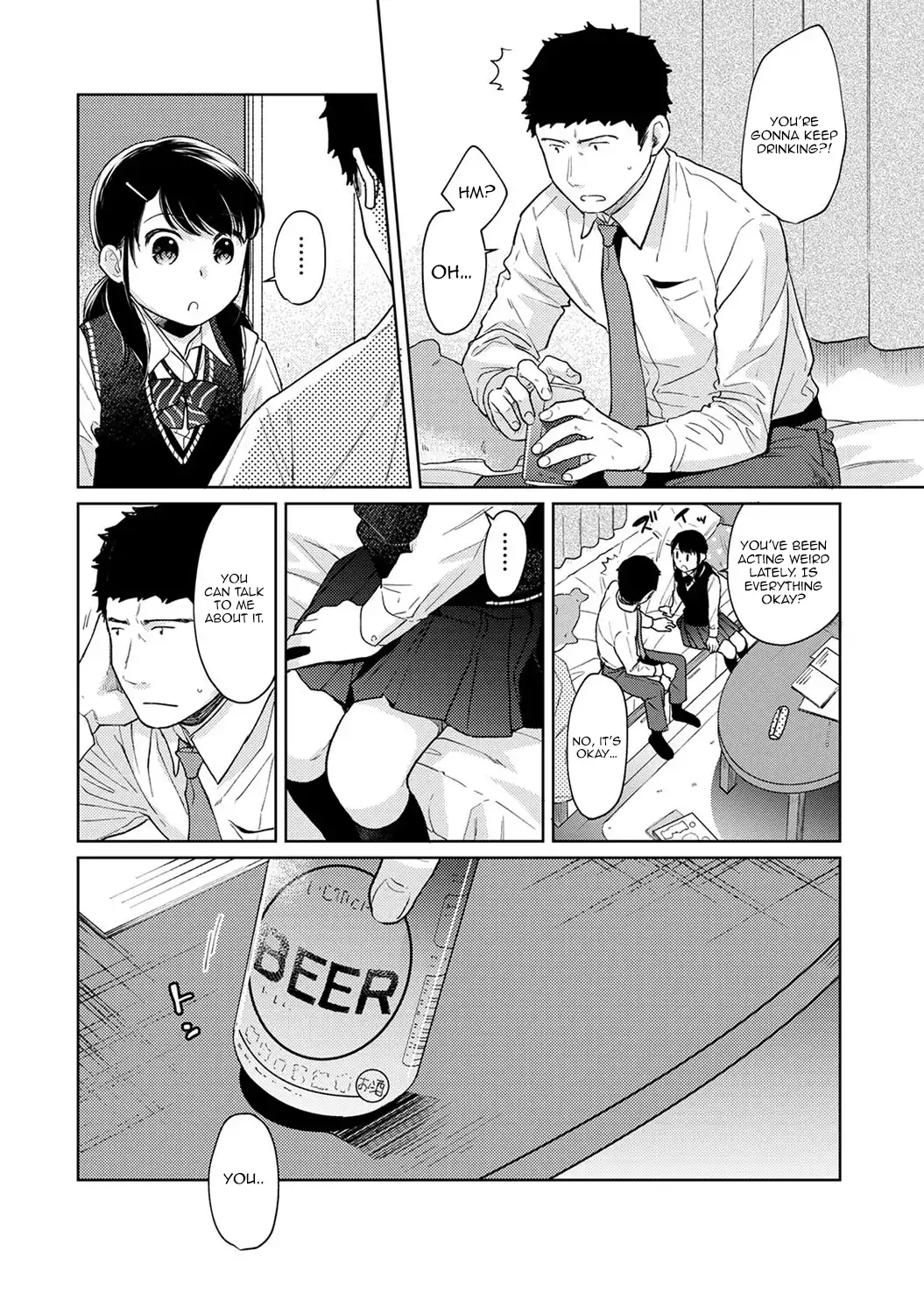 1LDK JK Ikinari Doukyo? Micchaku!? Hatsu Ecchi!!? Chapter 21 Page 11