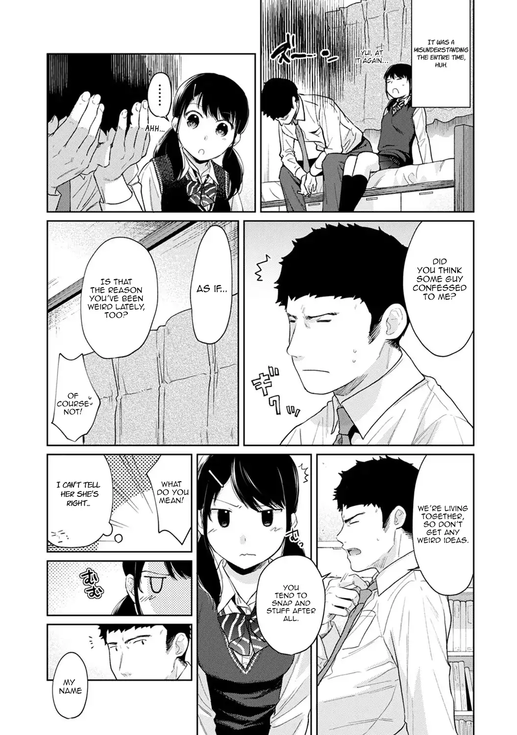 1LDK JK Ikinari Doukyo? Micchaku!? Hatsu Ecchi!!? Chapter 21 Page 14