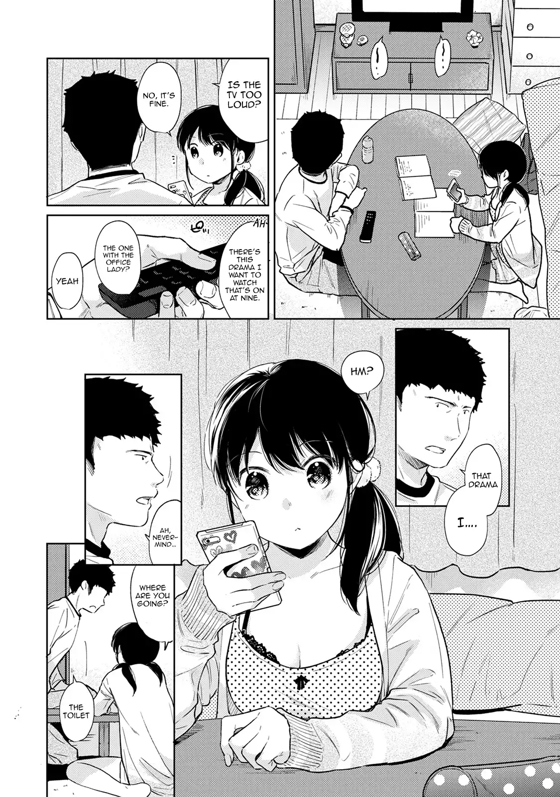 1LDK JK Ikinari Doukyo? Micchaku!? Hatsu Ecchi!!? Chapter 22 Page 21