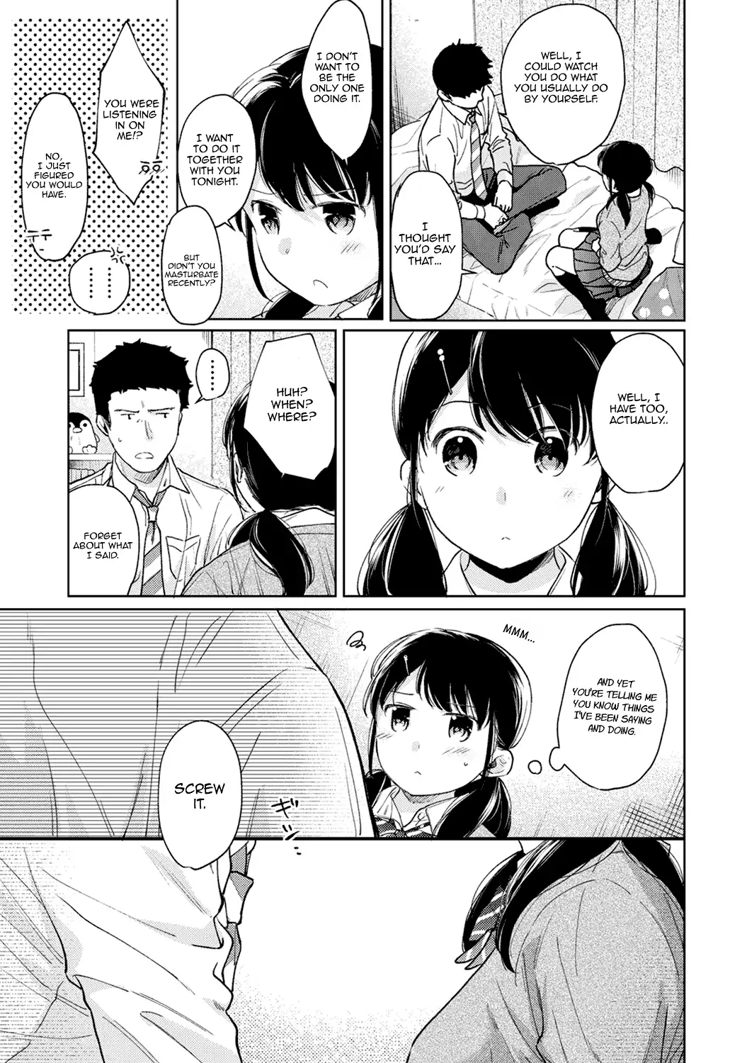 1LDK JK Ikinari Doukyo? Micchaku!? Hatsu Ecchi!!? Chapter 23 Page 14