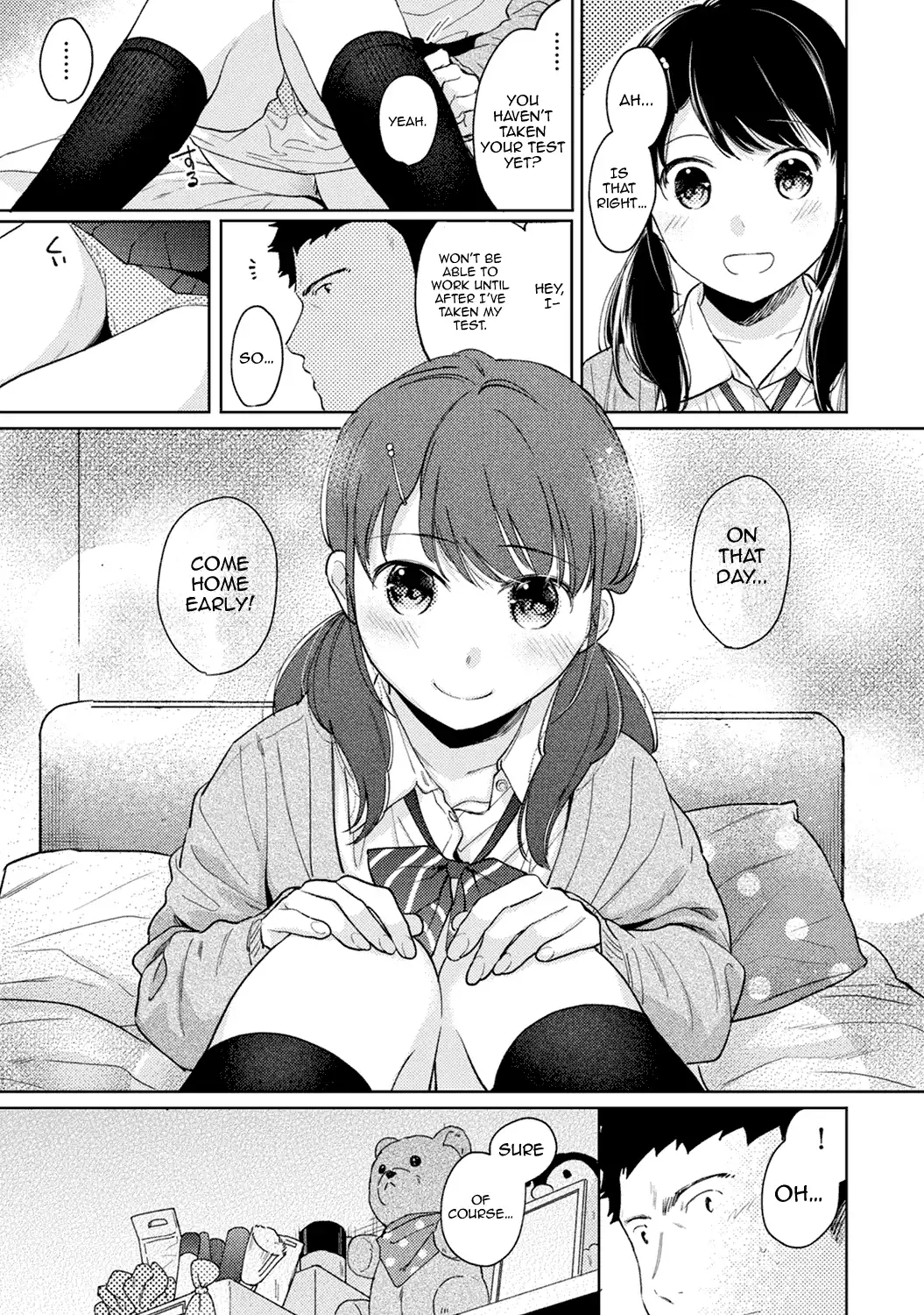 1LDK JK Ikinari Doukyo? Micchaku!? Hatsu Ecchi!!? Chapter 23 Page 32