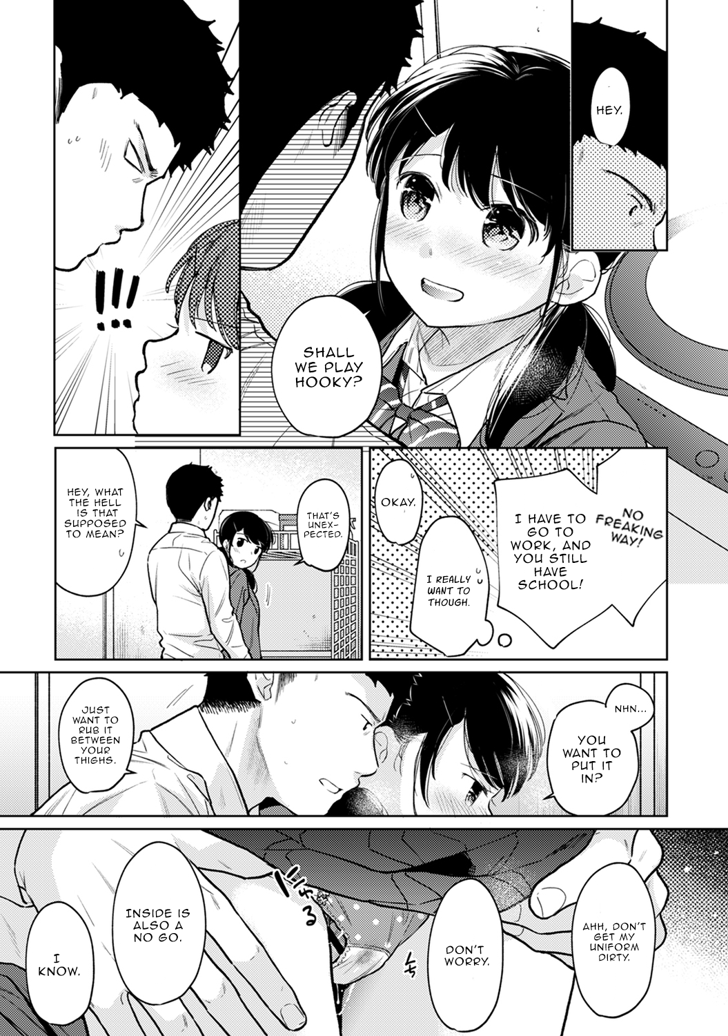 1LDK JK Ikinari Doukyo? Micchaku!? Hatsu Ecchi!!? Chapter 25 Page 28