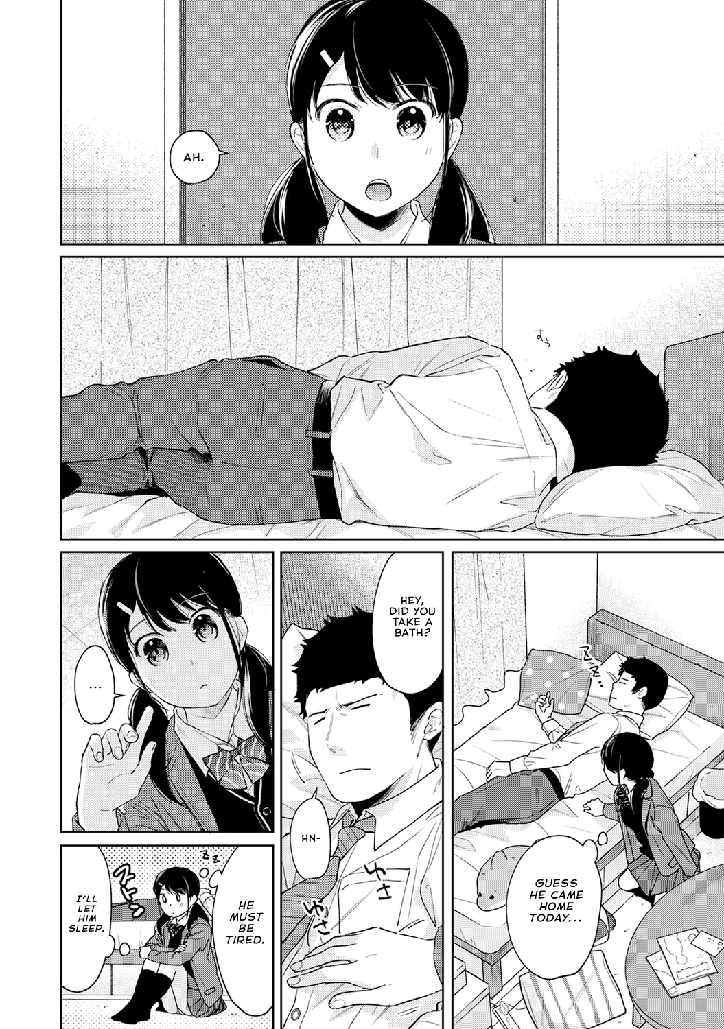 1LDK JK Ikinari Doukyo? Micchaku!? Hatsu Ecchi!!? Chapter 26 Page 13