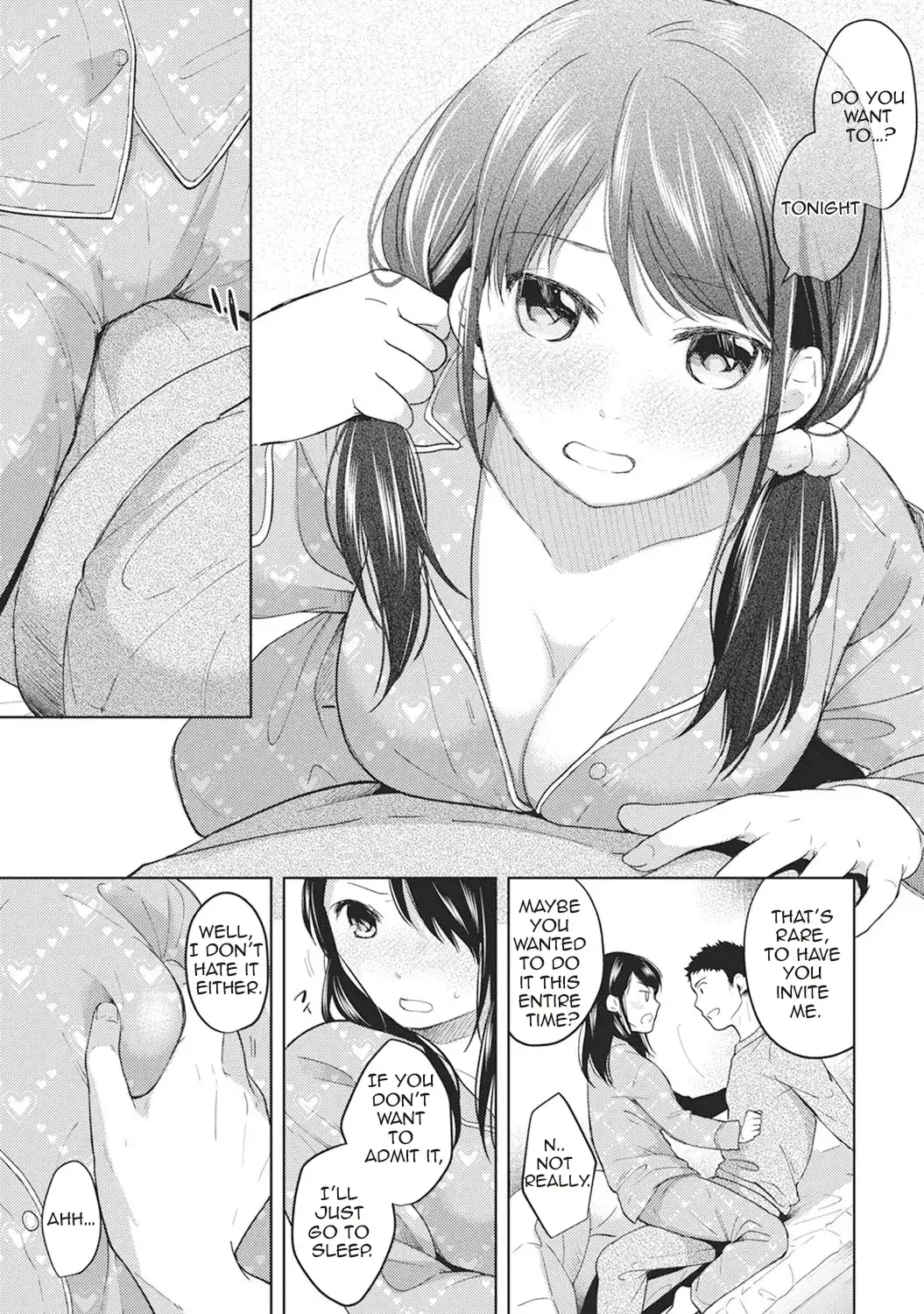 1LDK JK Ikinari Doukyo? Micchaku!? Hatsu Ecchi!!? Chapter 4 Page 10