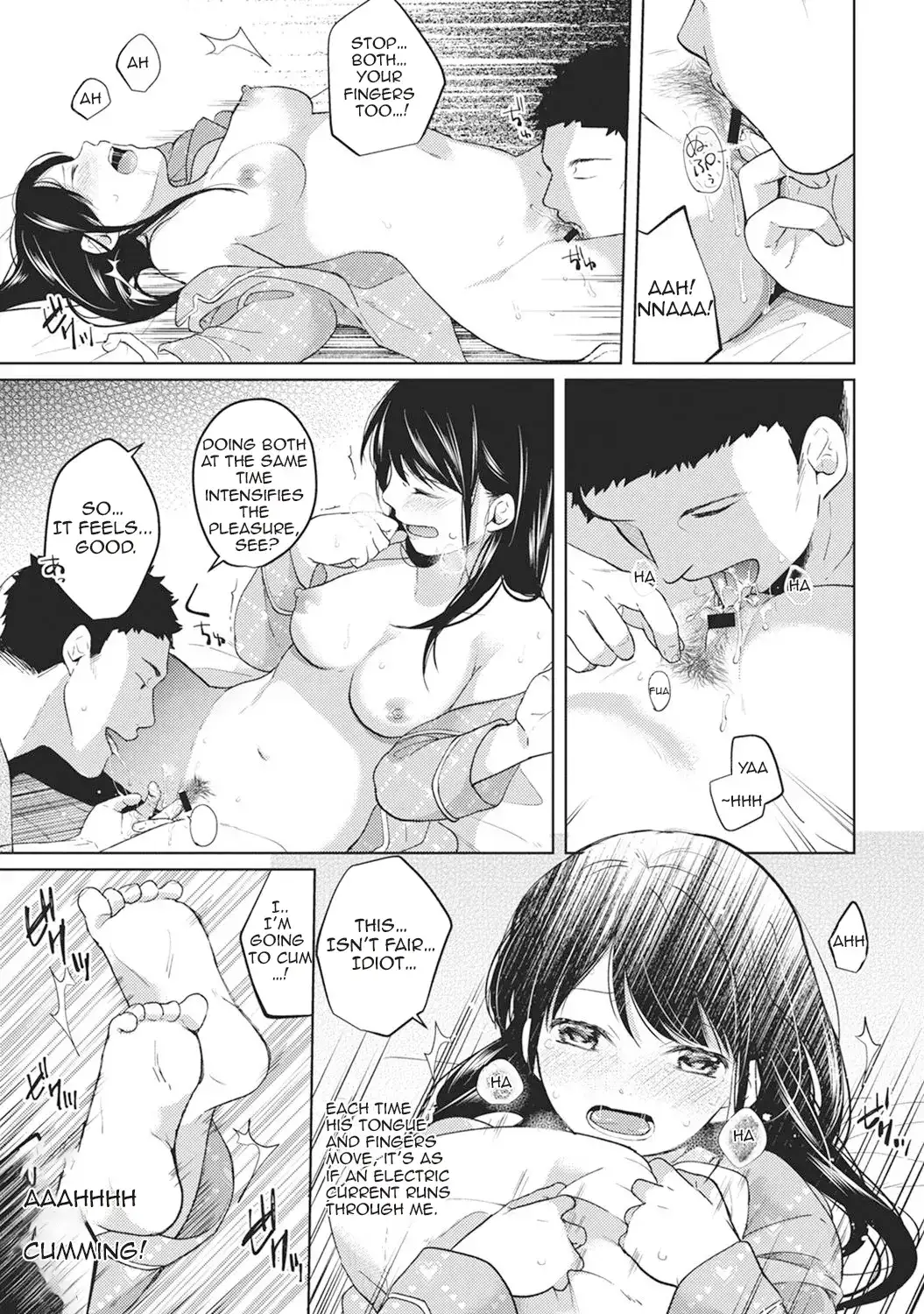 1LDK JK Ikinari Doukyo? Micchaku!? Hatsu Ecchi!!? Chapter 4 Page 16