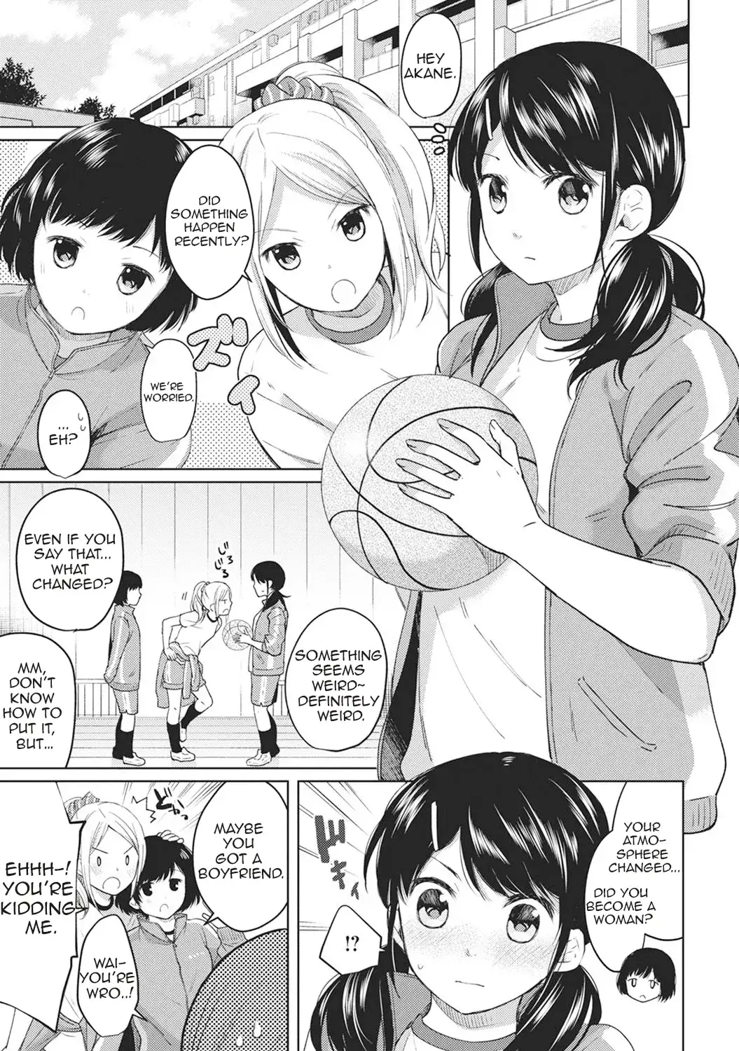 1LDK JK Ikinari Doukyo? Micchaku!? Hatsu Ecchi!!? Chapter 4 Page 2