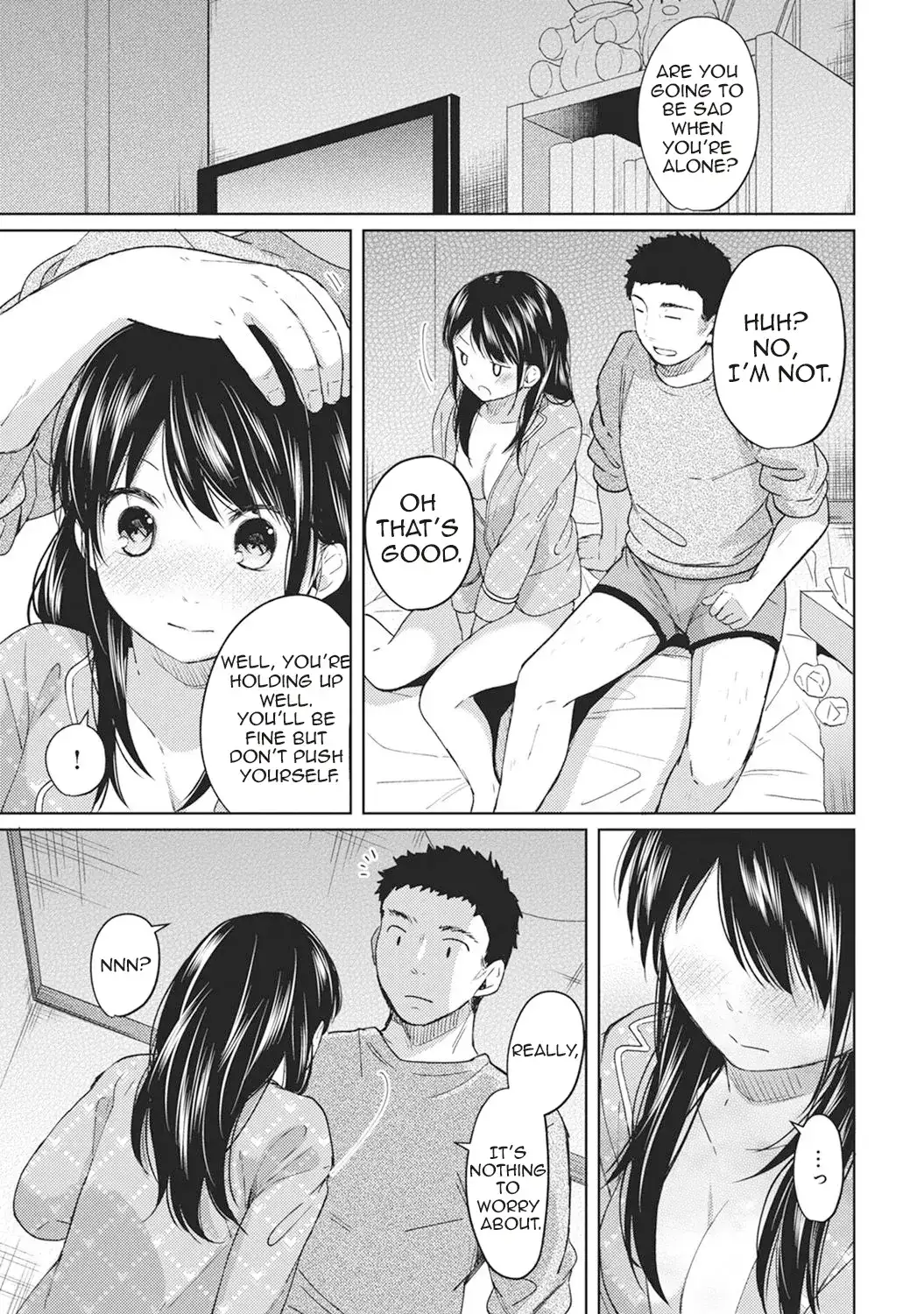 1LDK JK Ikinari Doukyo? Micchaku!? Hatsu Ecchi!!? Chapter 4 Page 24