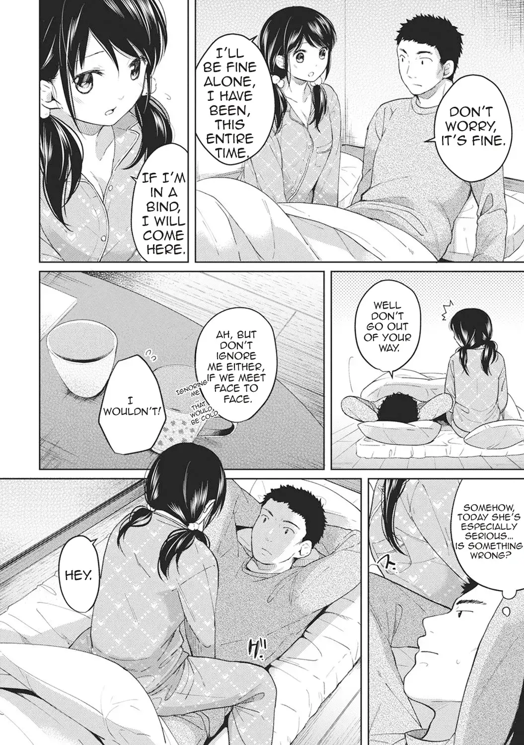 1LDK JK Ikinari Doukyo? Micchaku!? Hatsu Ecchi!!? Chapter 4 Page 9