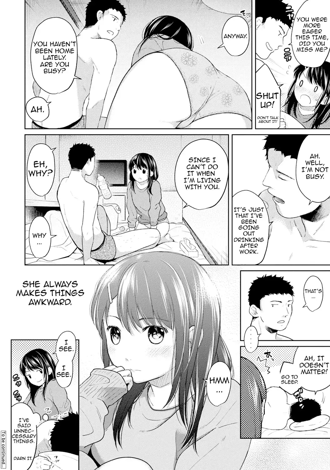 1LDK JK Ikinari Doukyo? Micchaku!? Hatsu Ecchi!!? Chapter 5 Page 25