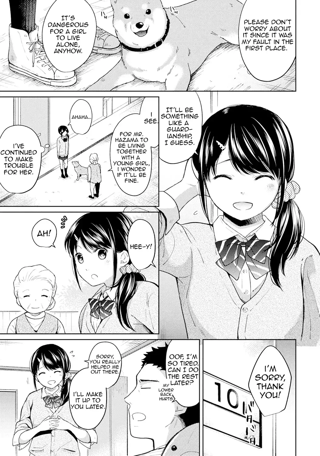 1LDK JK Ikinari Doukyo? Micchaku!? Hatsu Ecchi!!? Chapter 6 Page 2