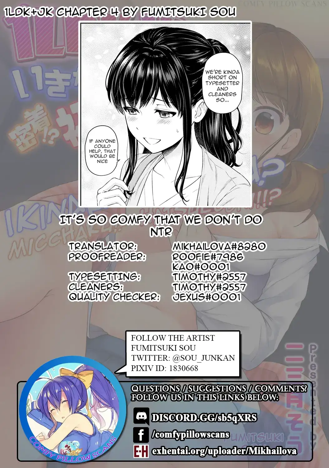 1LDK JK Ikinari Doukyo? Micchaku!? Hatsu Ecchi!!? Chapter 6 Page 26