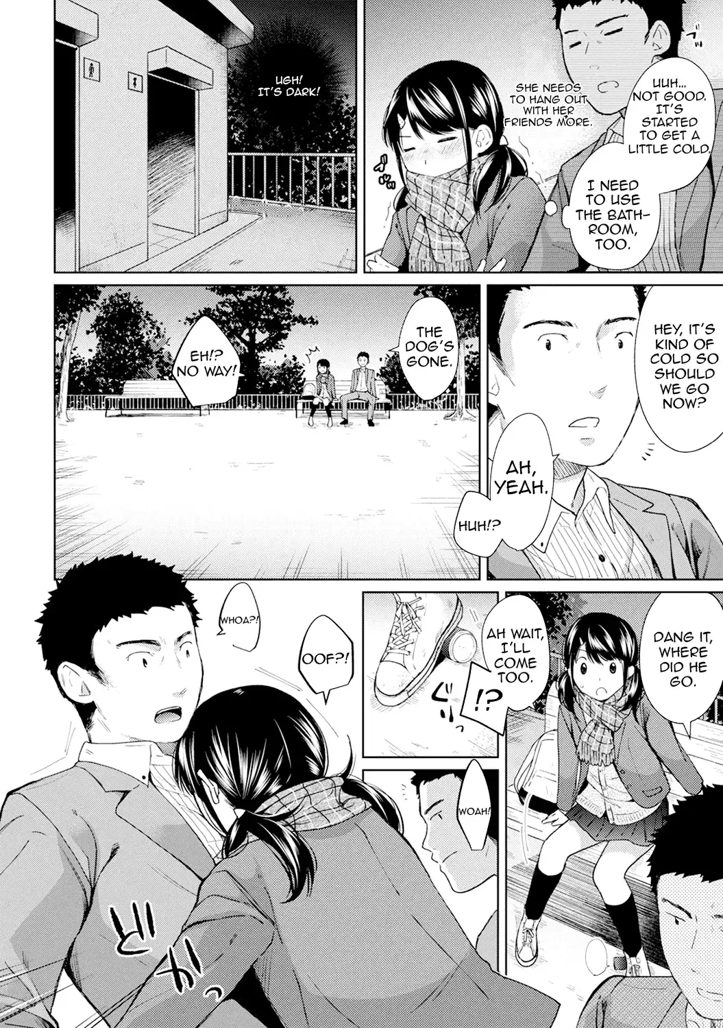 1LDK JK Ikinari Doukyo? Micchaku!? Hatsu Ecchi!!? Chapter 6 Page 9