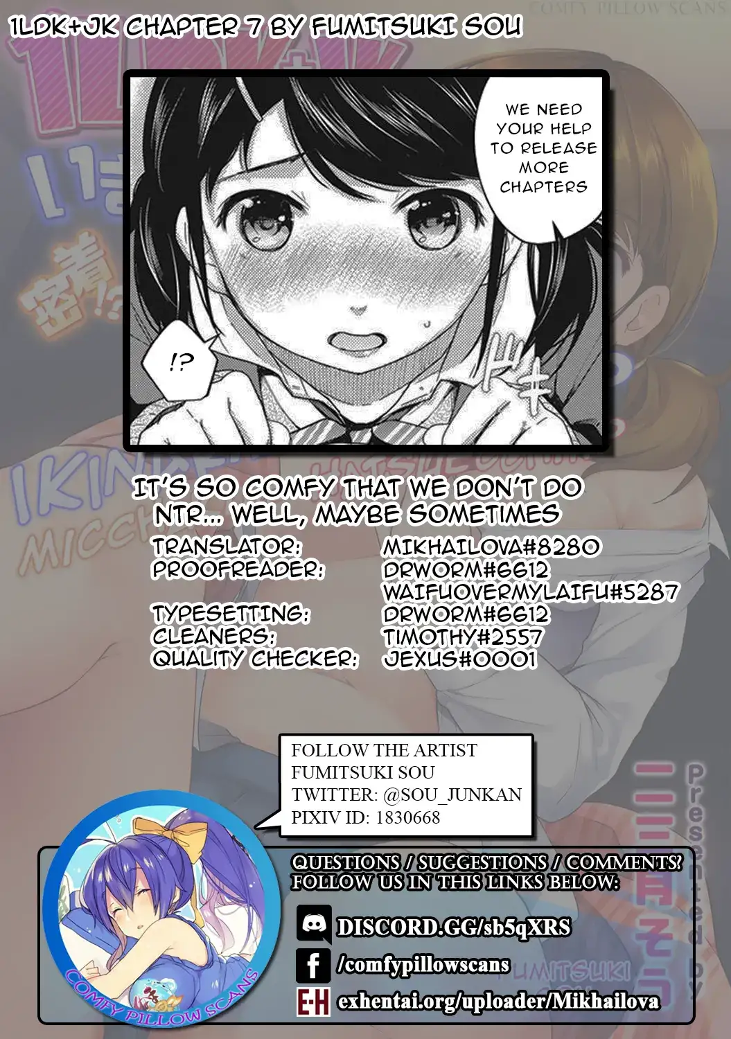 1LDK JK Ikinari Doukyo? Micchaku!? Hatsu Ecchi!!? Chapter 7 Page 26