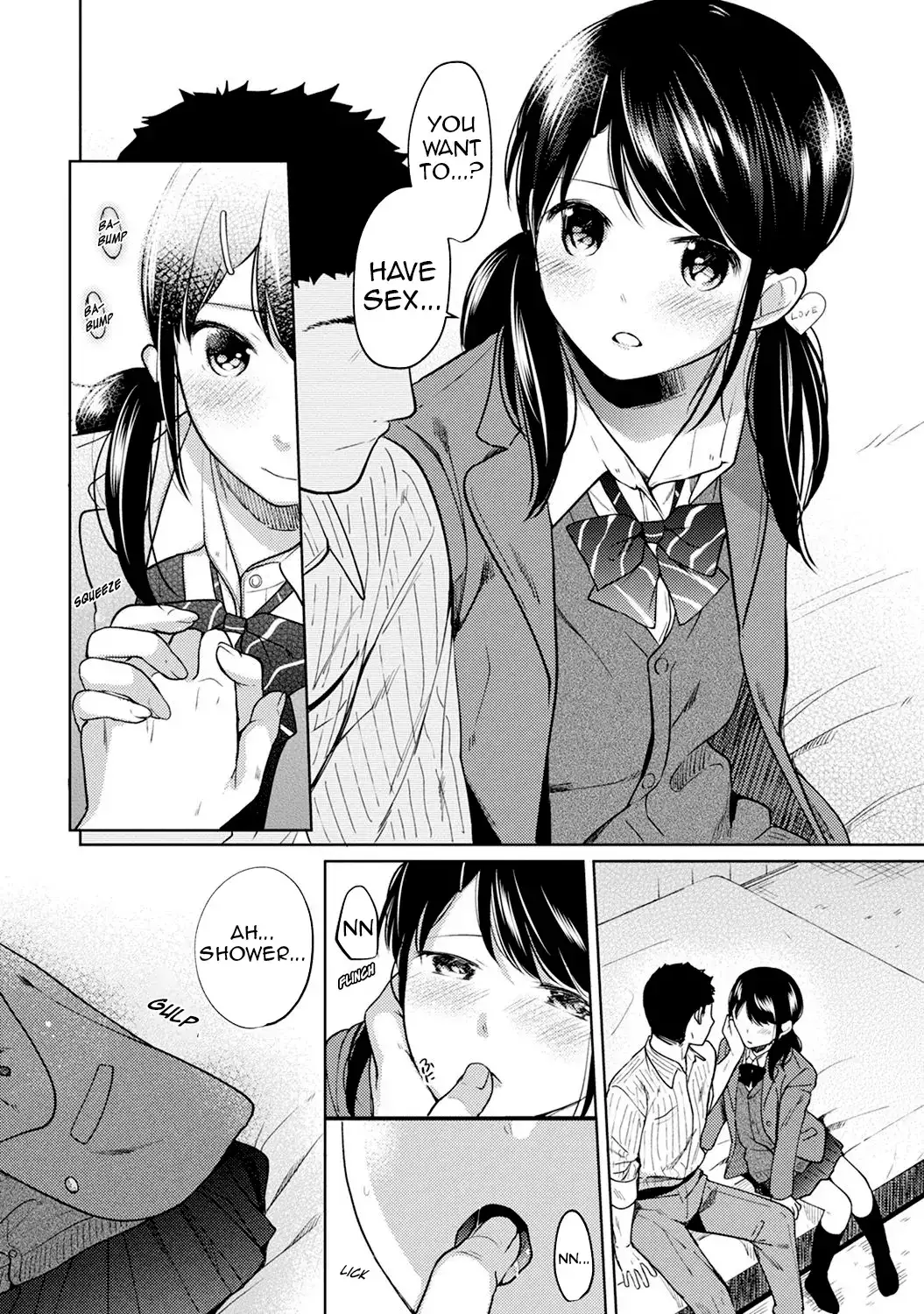 1LDK JK Ikinari Doukyo? Micchaku!? Hatsu Ecchi!!? Chapter 8 Page 13