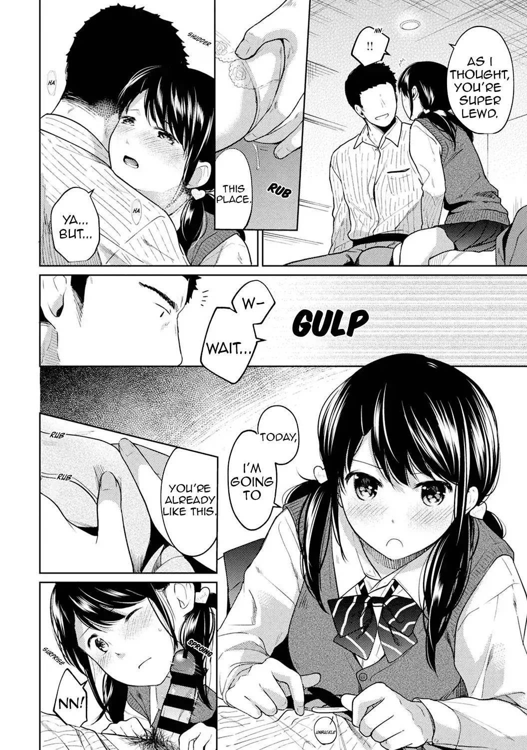 1LDK JK Ikinari Doukyo? Micchaku!? Hatsu Ecchi!!? Chapter 8 Page 15