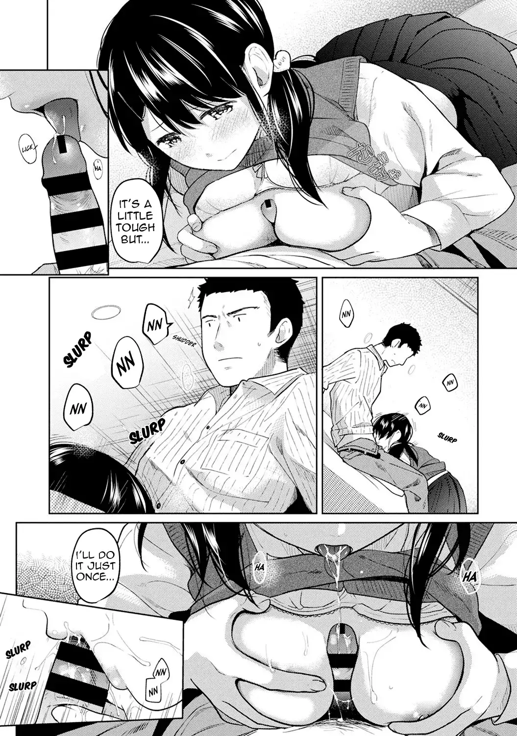 1LDK JK Ikinari Doukyo? Micchaku!? Hatsu Ecchi!!? Chapter 8 Page 16