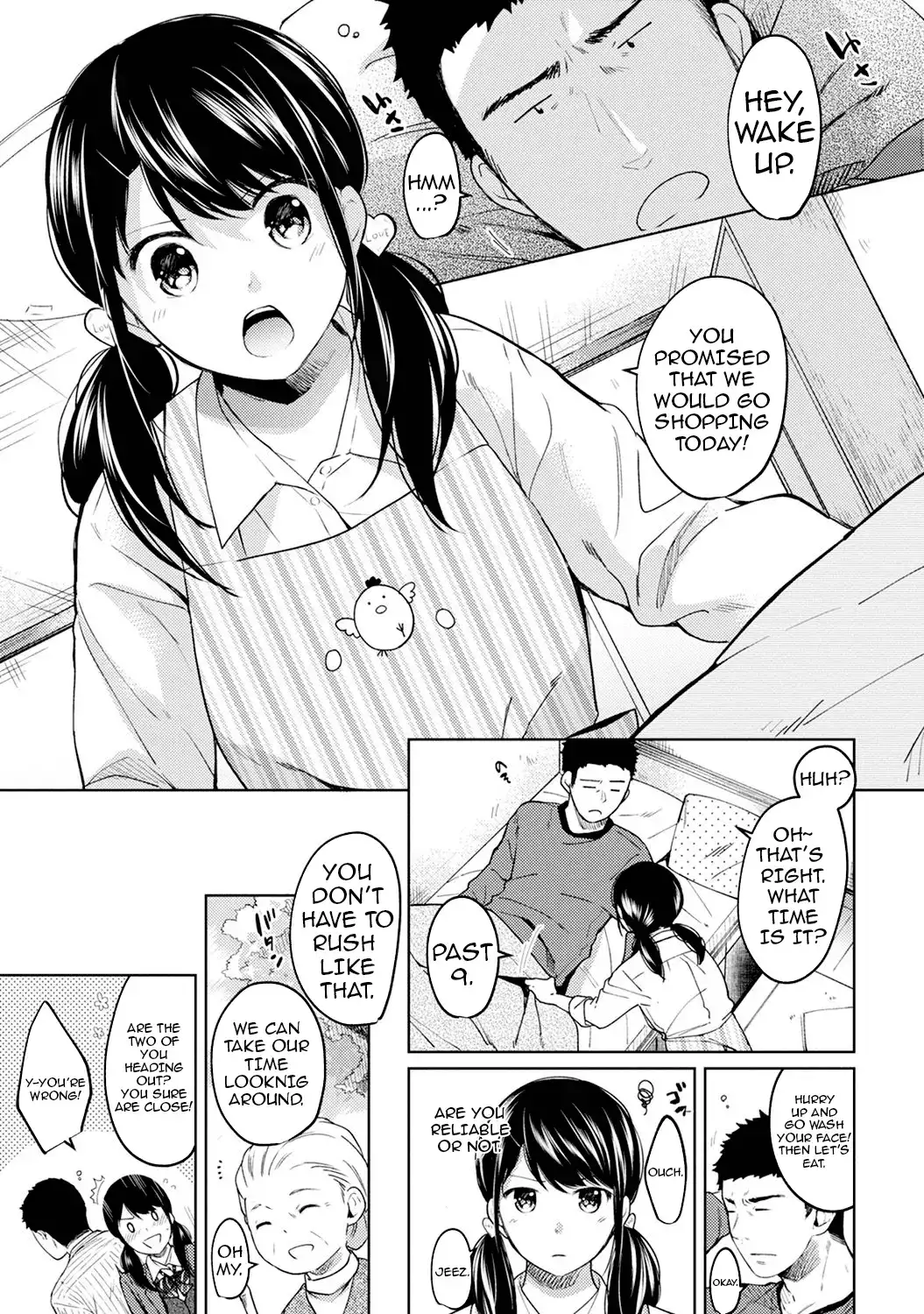 1LDK JK Ikinari Doukyo? Micchaku!? Hatsu Ecchi!!? Chapter 8 Page 2