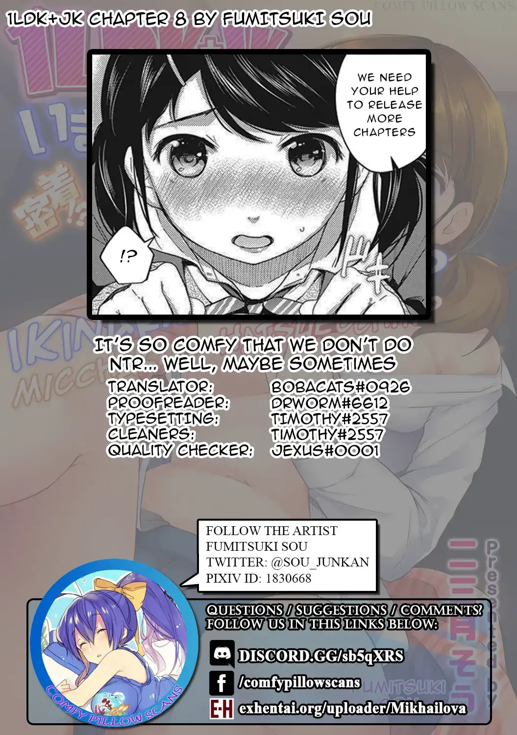 1LDK JK Ikinari Doukyo? Micchaku!? Hatsu Ecchi!!? Chapter 8 Page 26