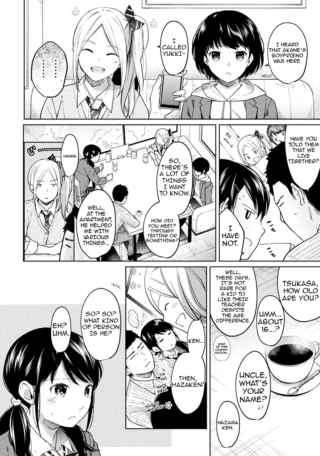 1LDK JK Ikinari Doukyo? Micchaku!? Hatsu Ecchi!!? Chapter 8 Page 5