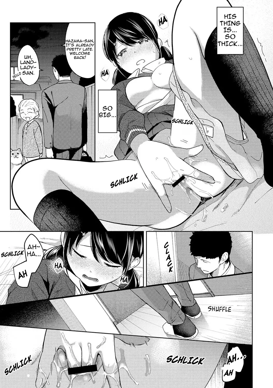1LDK JK Ikinari Doukyo? Micchaku!? Hatsu Ecchi!!? Chapter 9 Page 10