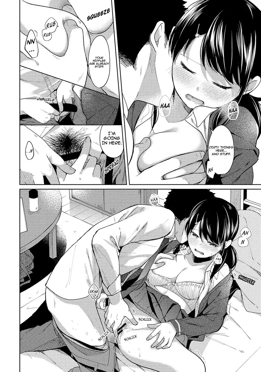 1LDK JK Ikinari Doukyo? Micchaku!? Hatsu Ecchi!!? Chapter 9 Page 13