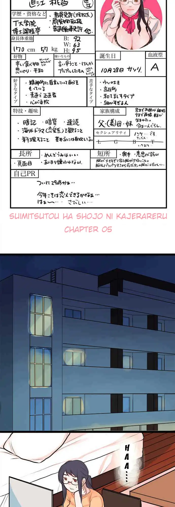 Suimittou wa Shoujo ni Kajira Reru Chapter 5 Page 8
