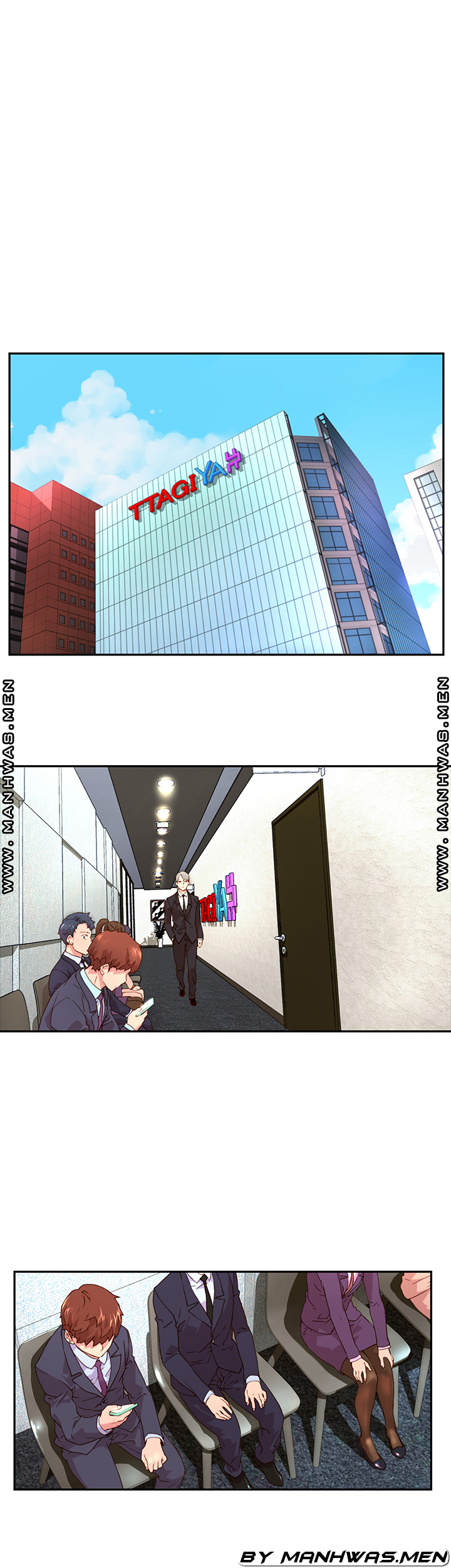 Cum in New Employee RAW Chapter 1 Page 1