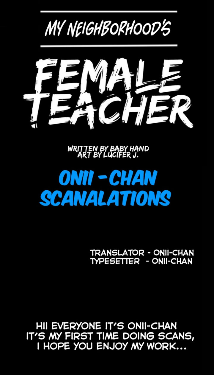 My Neighborhood’s Female Teacher Chapter 1 Page 4