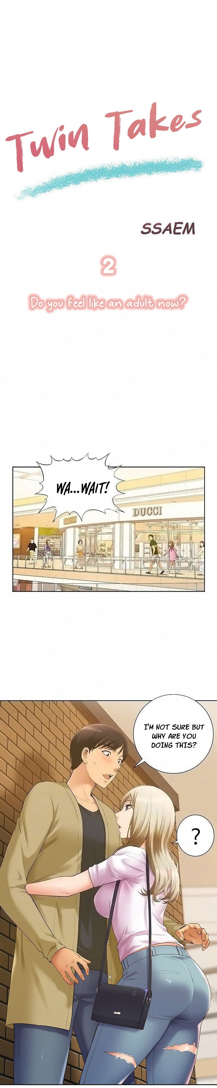Twin Takes Chapter 2 Page 1