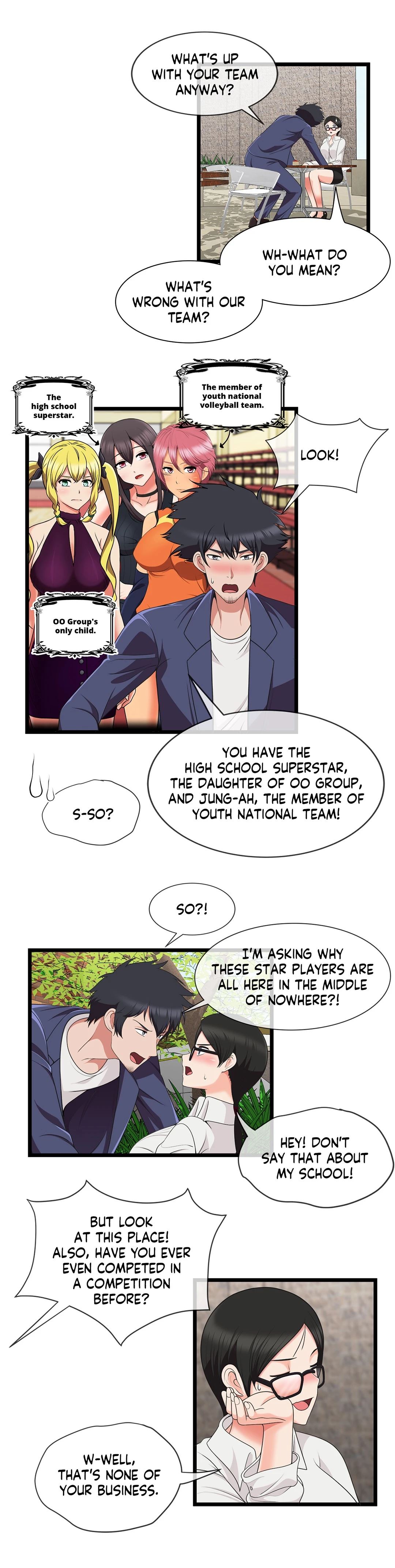 The Naughty Volleyball Team Chapter 15 Page 6