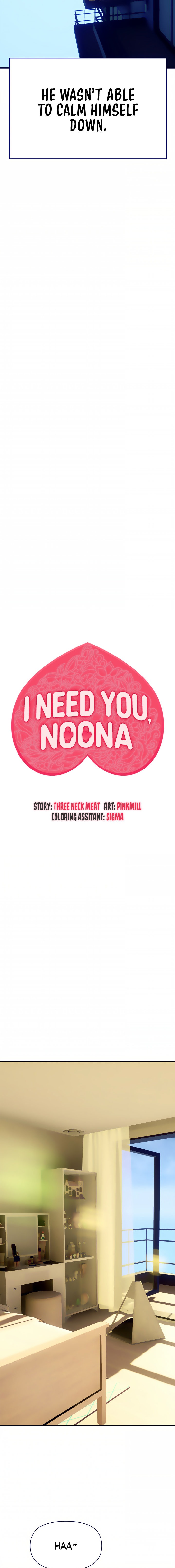 I Need You, Noona Chapter 10 Page 2