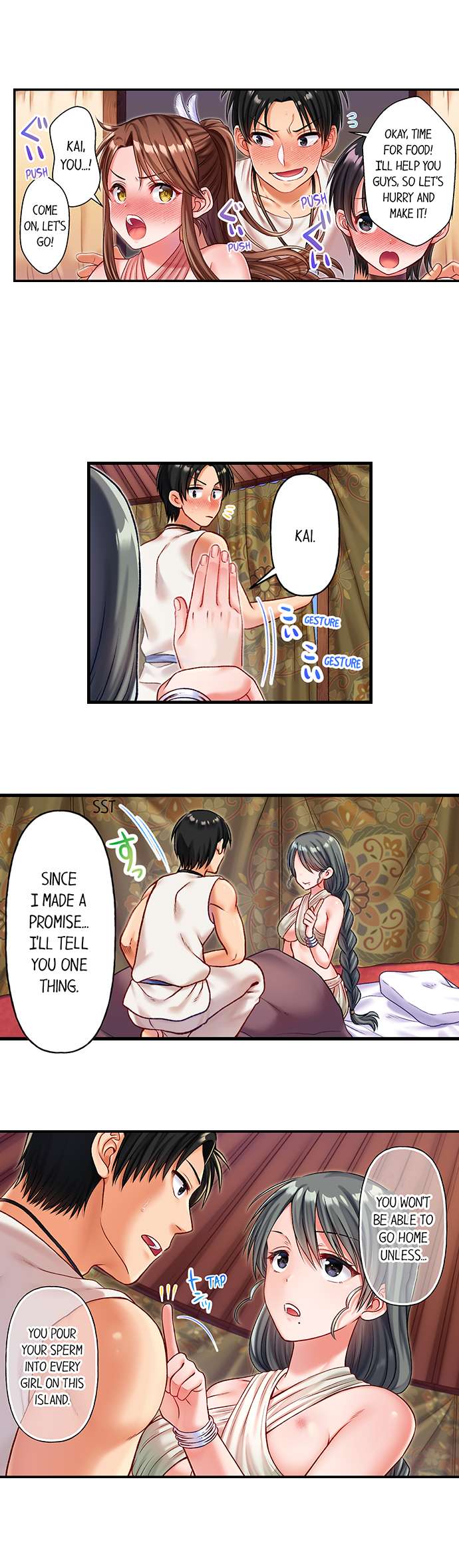 Girls' Island: Only I Can Fuck Them All! Chapter 13 Page 9